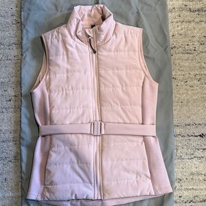 GAIAM Blush Pink Women's Vest with Belt